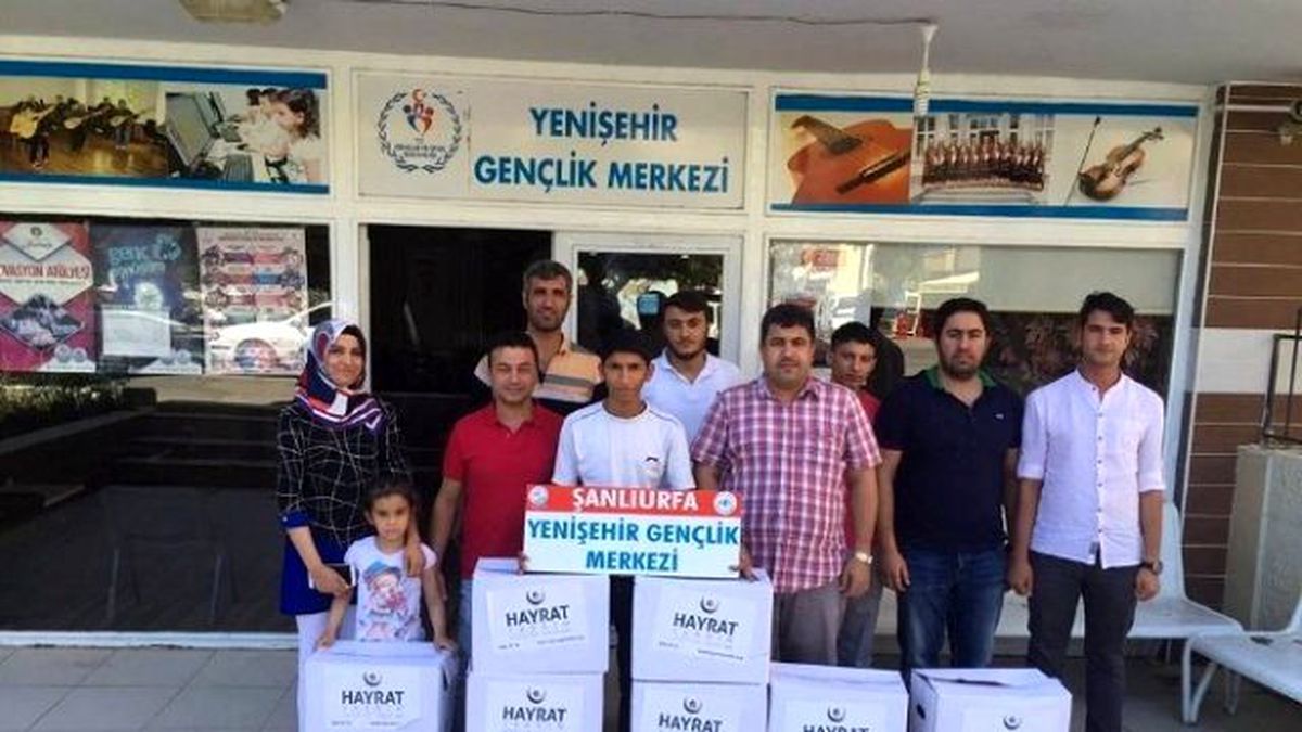 Yenişehir Gençlik Merkezi Yardıma Muhtaç Aileleri Unutmadı