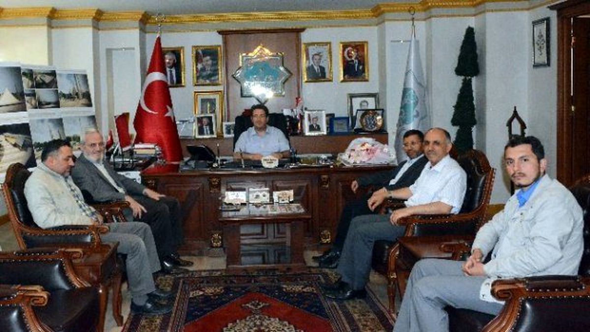 Aksaray Müftüsünden, Başkan Yazgı\'ya Ziyaret