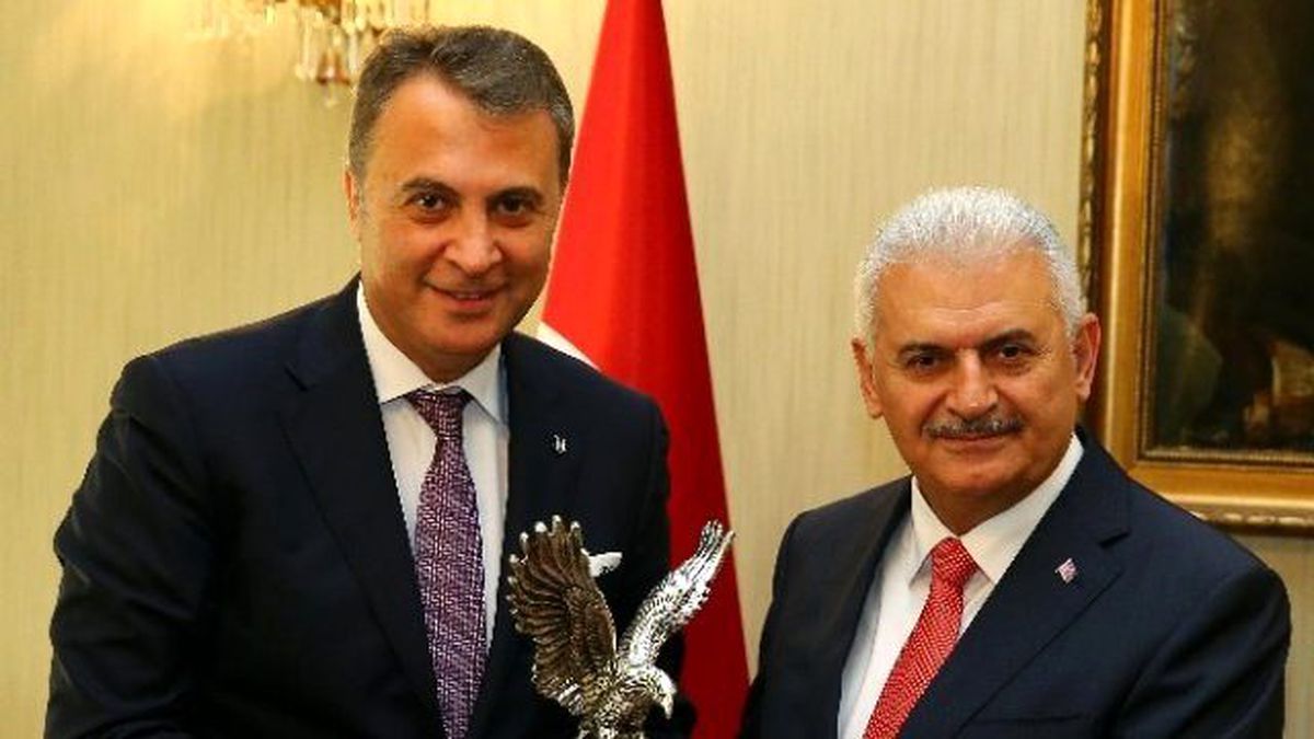 Başbakan Binali Yıldırım, Fikret Orman\'ı Kabul Etti