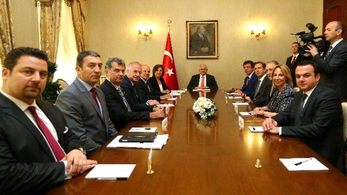 Başbakan Yıldırım, Tüsiad Heyetini Kabul Etti