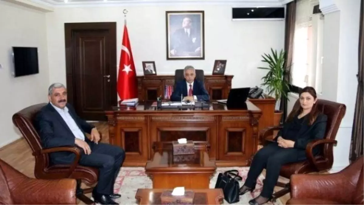 Başkan Vekili Yıldız\'dan Vali Toprak\'a Ziyaret