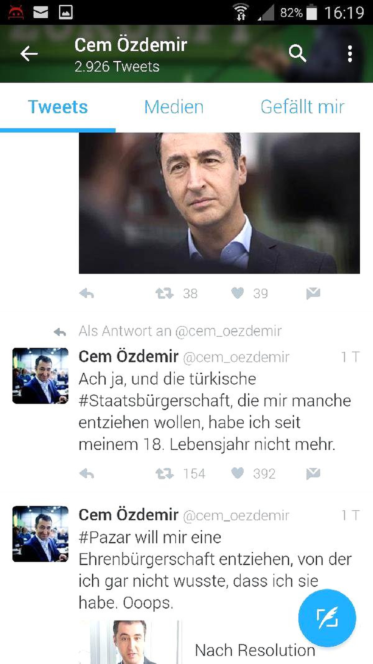 Özdemir, Kendisini Hemşehrilikten Çıkaranlarla Dalga Geçti