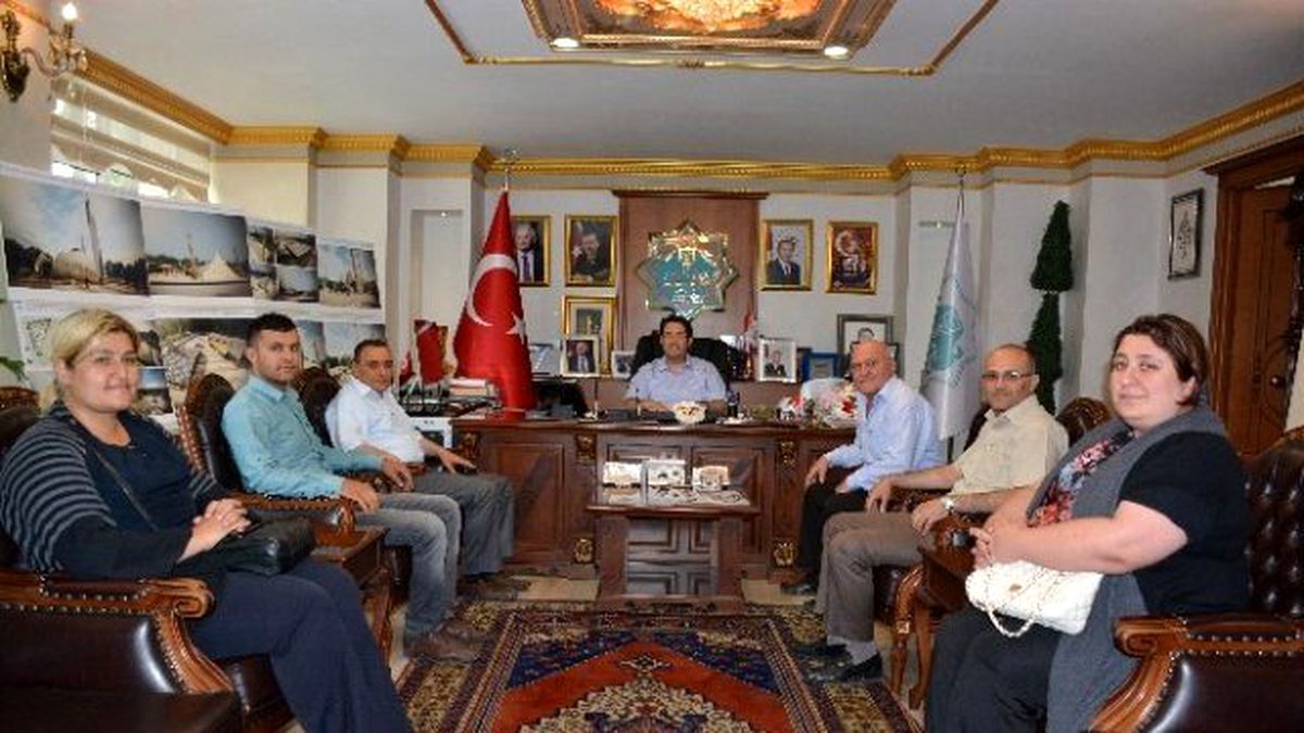Çevre ve Şehircilik İl Müdürü Yıldız\'dan, Başkan Yazgı\'ya Ziyaret