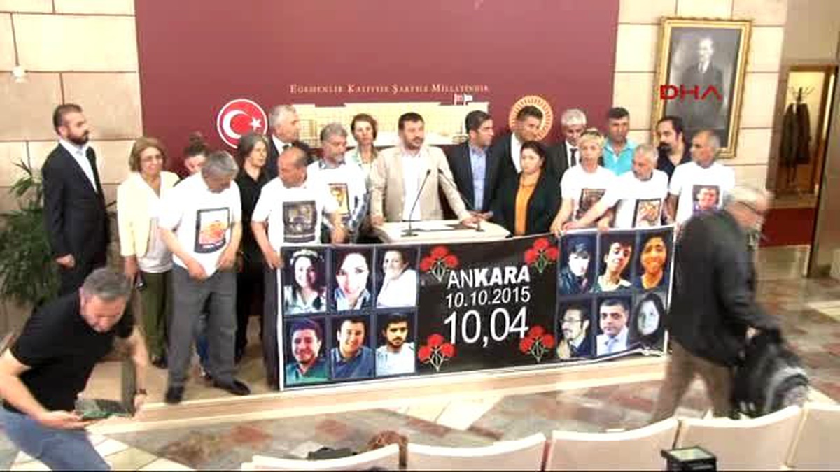 Gar Saldırısında Ölen Gençlerin Aileleri Meclis\'te -1
