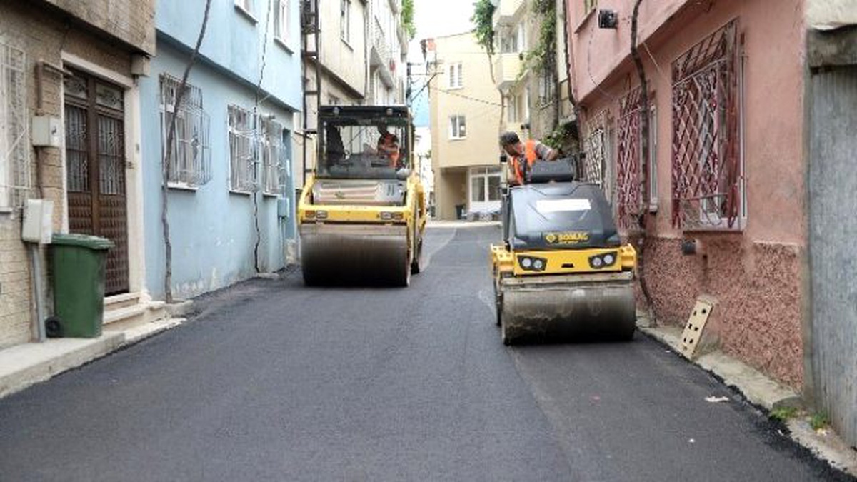 Osmangazi\'de Yollar Yenileniyor