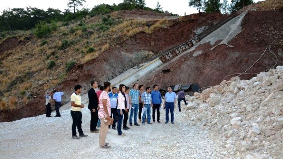 Özgür, Adrasan Baraj İnşaatında İncelemede Bulundu