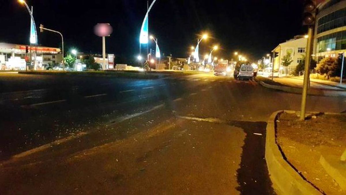 Askeri Ambulans Kaza Yaptı