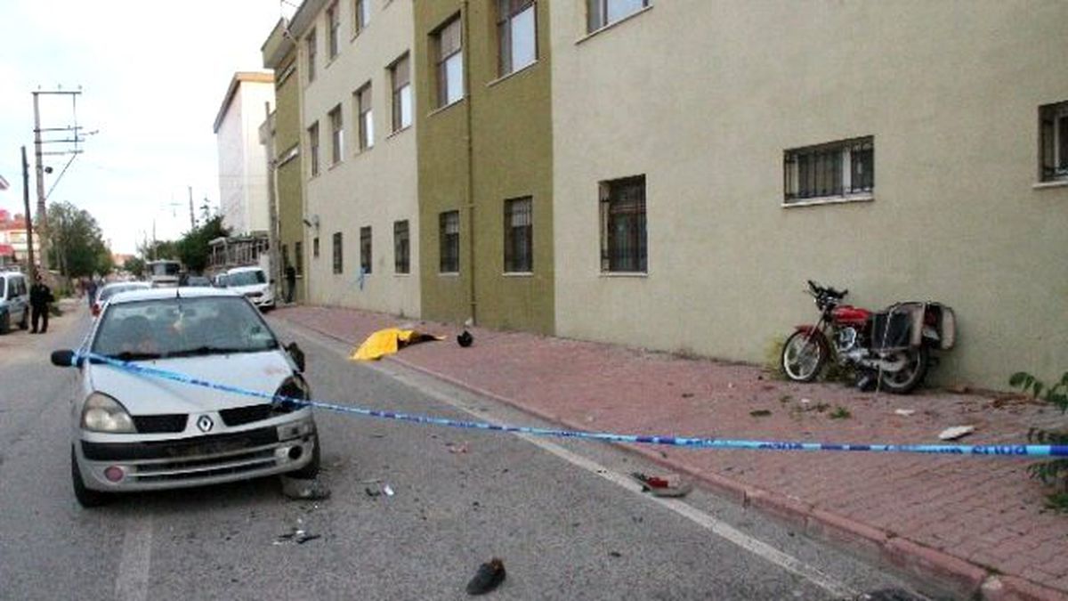 Eşini Almaya Giderken Trafik Kazasında Öldü