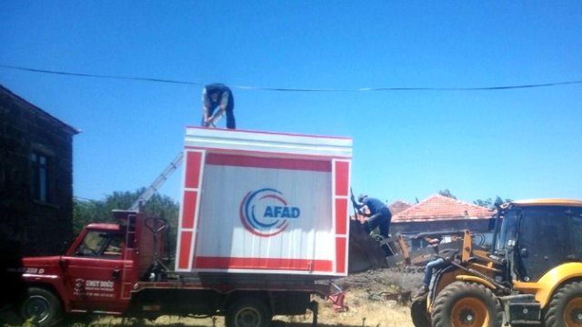 Köylere Acil Durum Konteyneri