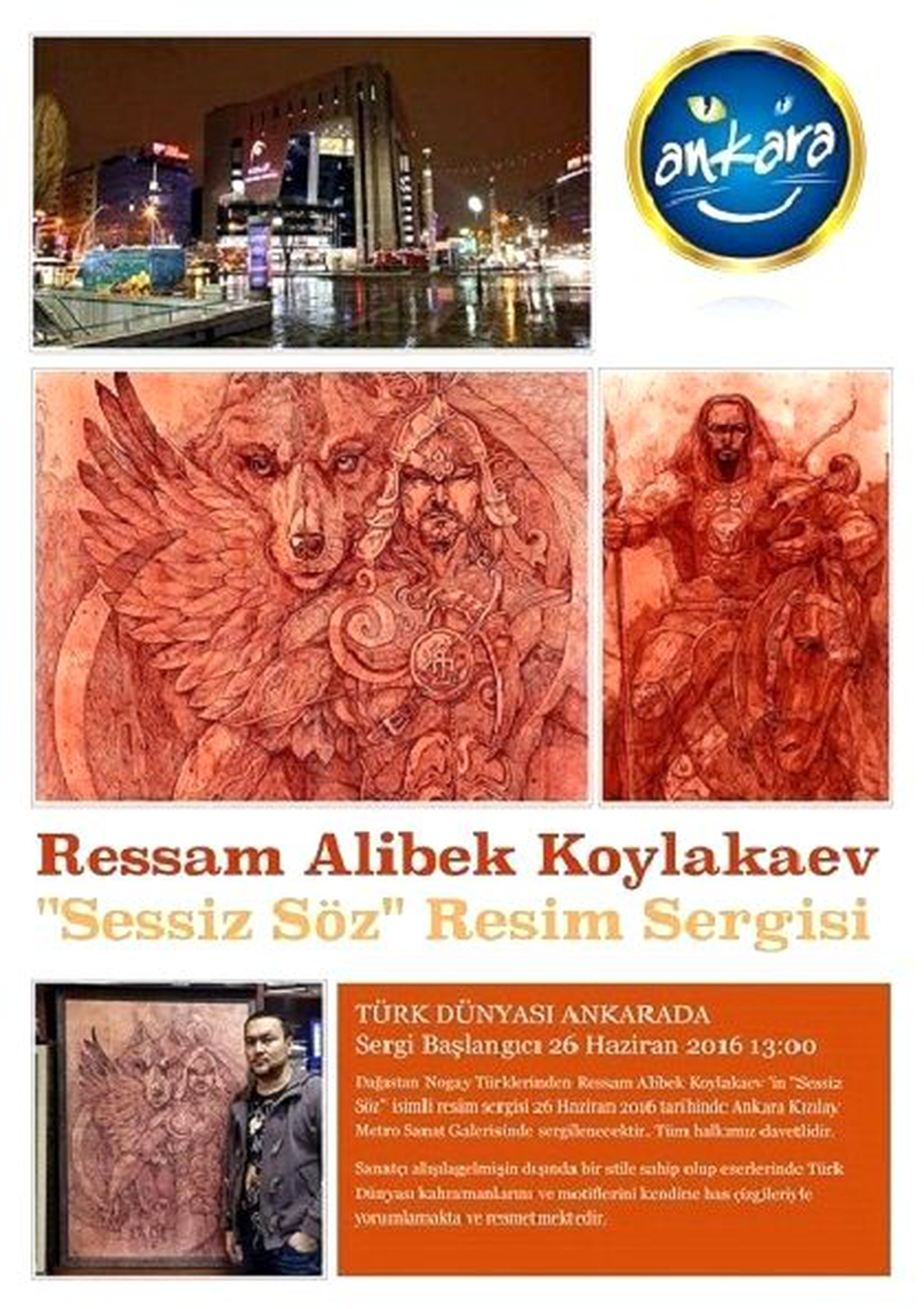 Sessiz Söz - Resim Sergisi / Alibek Koylakaev