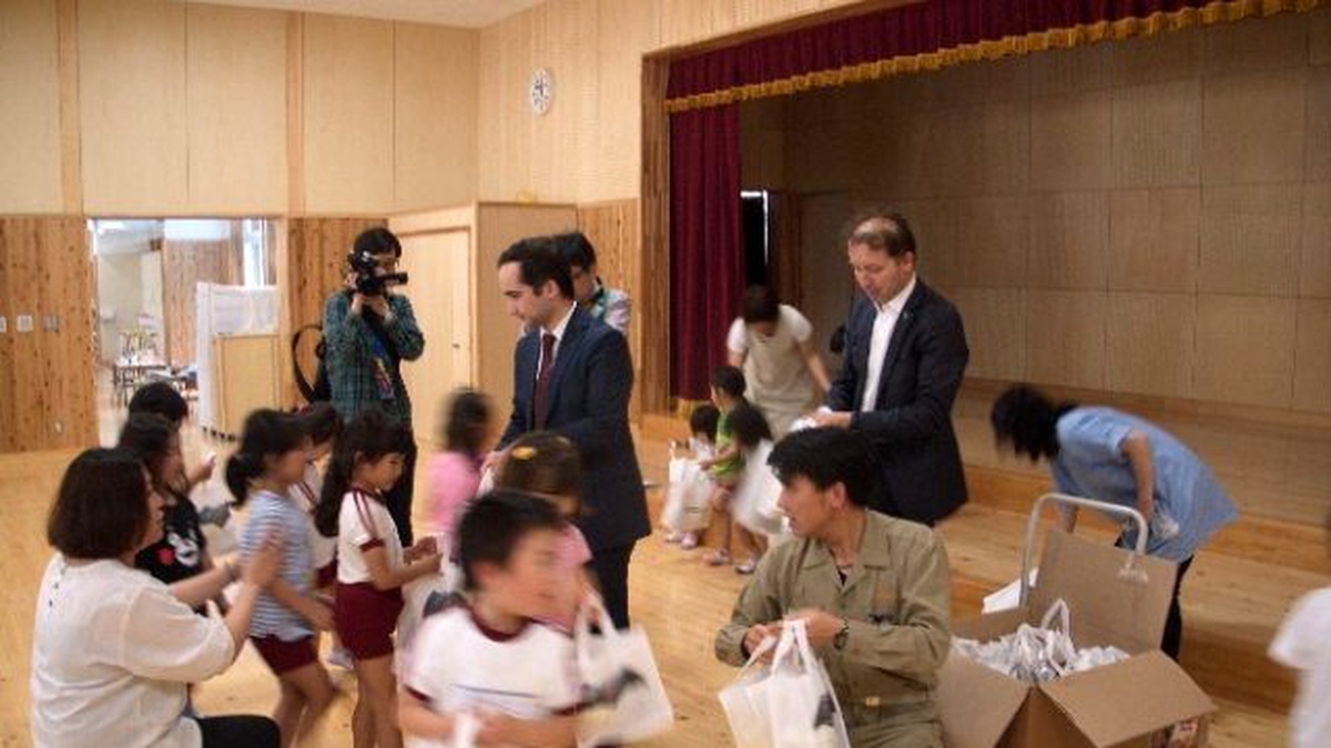 Zonguldaklı İş Adamından Depremzede Japon Halkına Destek