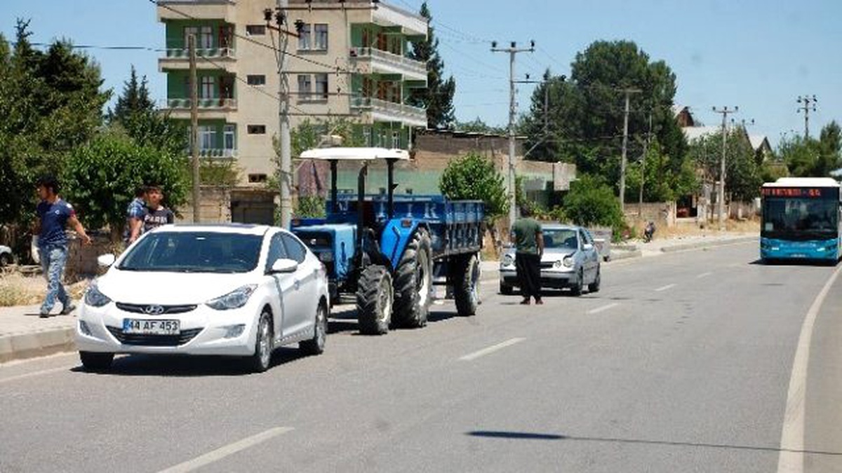 Adıyaman\'da Zincirleme Trafik Kazası