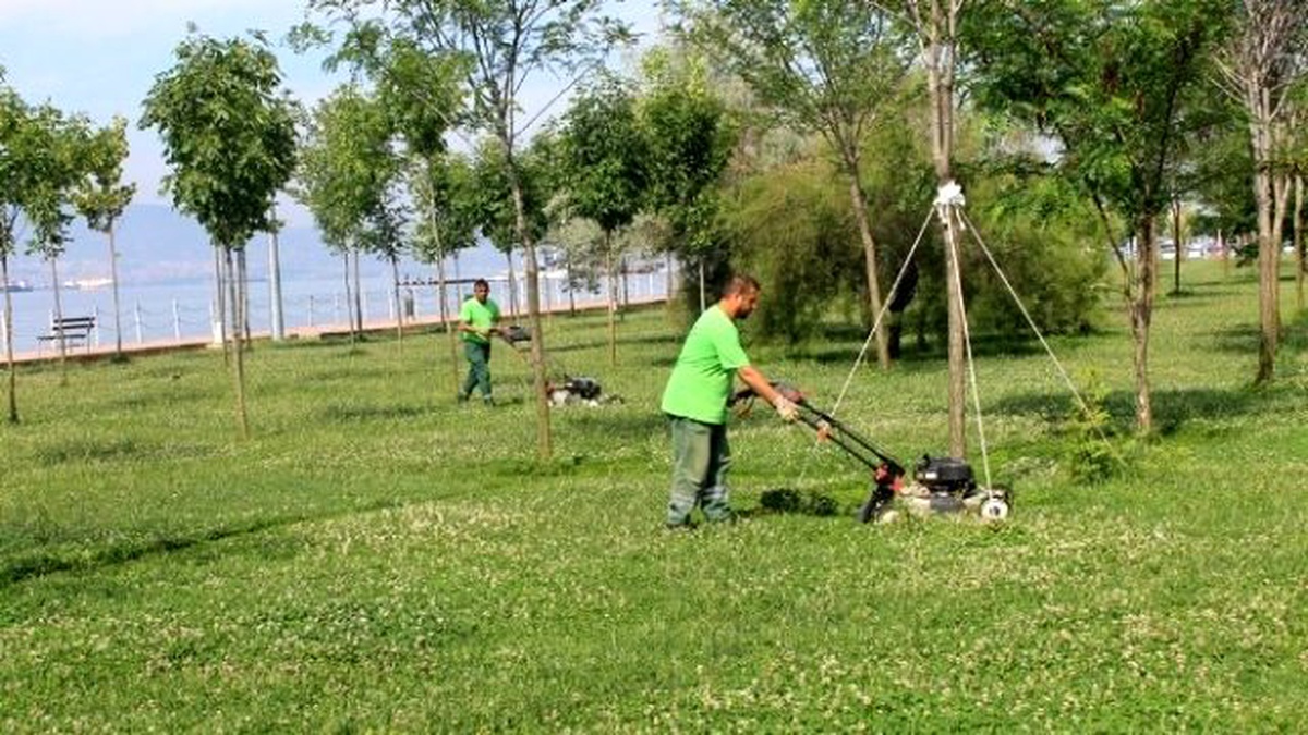 Büyükşehir Personeli Yaz Ayına Hazır