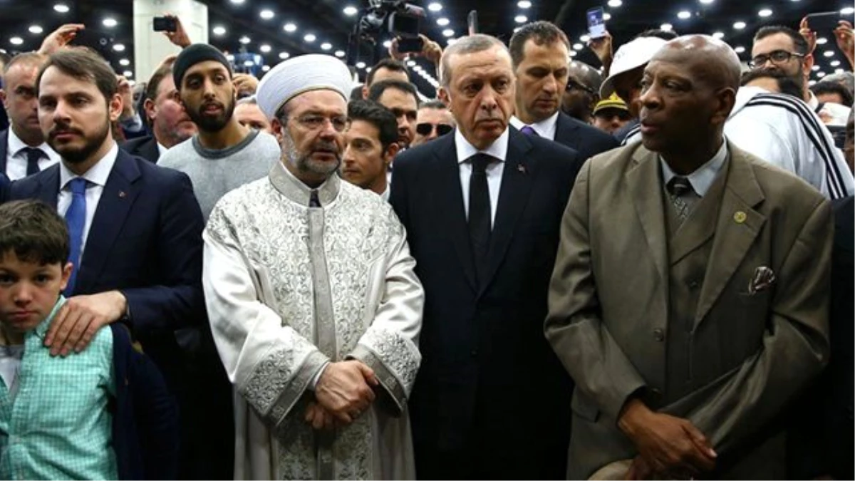 Erdoğan: Muhammed Ali\'nin Cenazesinden Sonra Kalmaya Gerek Duymadık