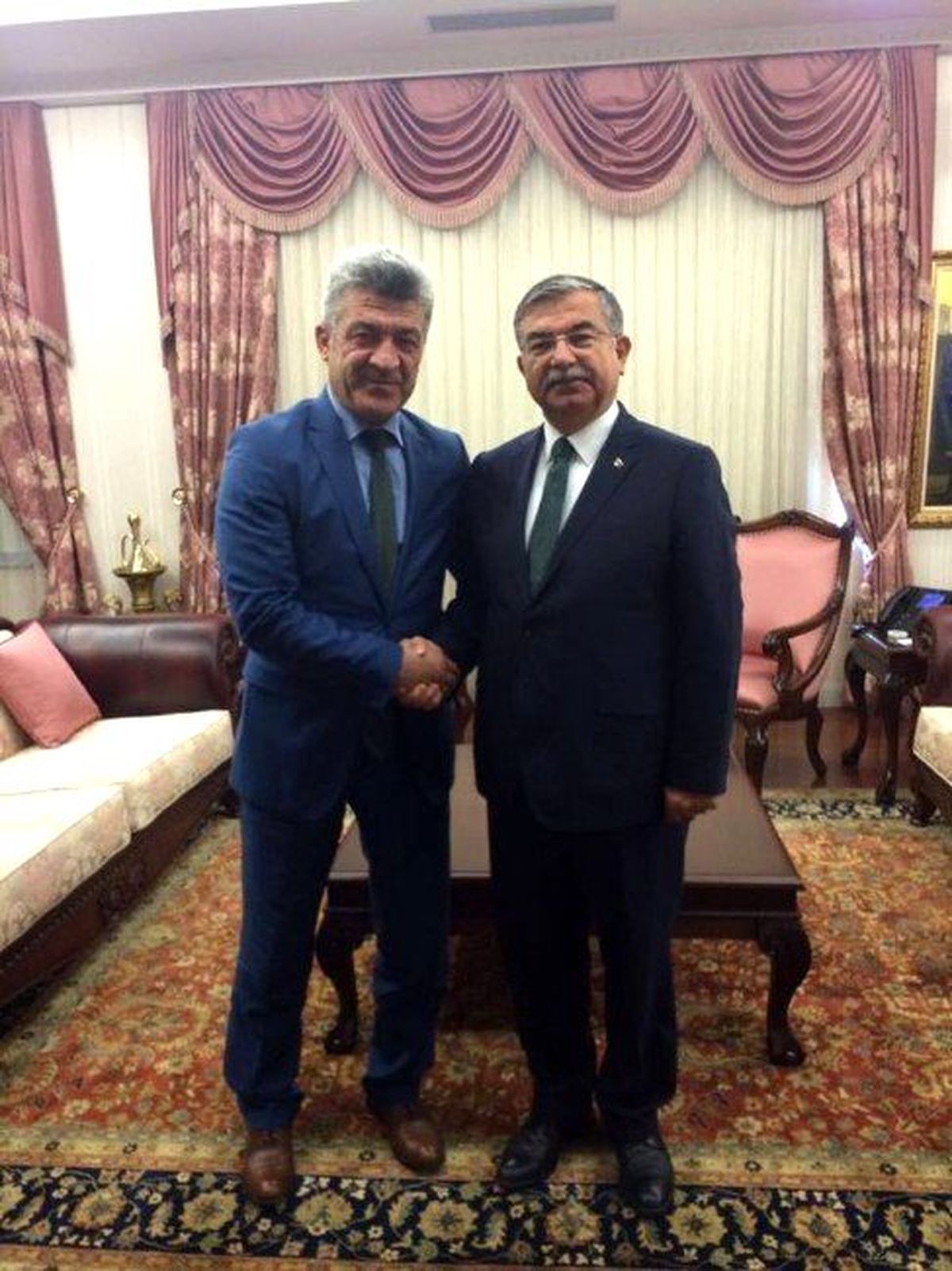 Başkan Yiğit Milli Eğitim Bakanını Ziyaret Etti