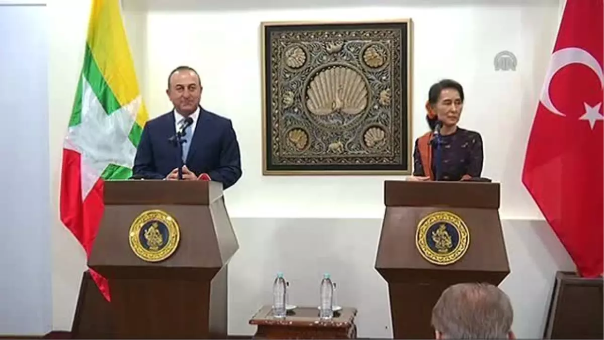 Çavuşoğlu: "Biz Myanmar ile İkili İlişkilerimizi Her Alanda Güçlendirmek İstiyoruz"