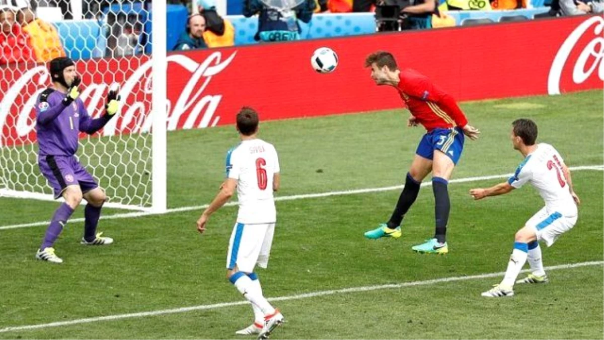 EURO 2016 Maçında İspanya, Çek Cumhuriyeti\'ni 1-0 Yendi