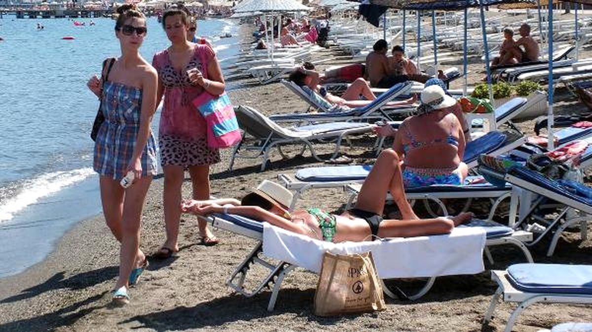 Marmaris Plajları, Yabancı Turistlere Kaldı