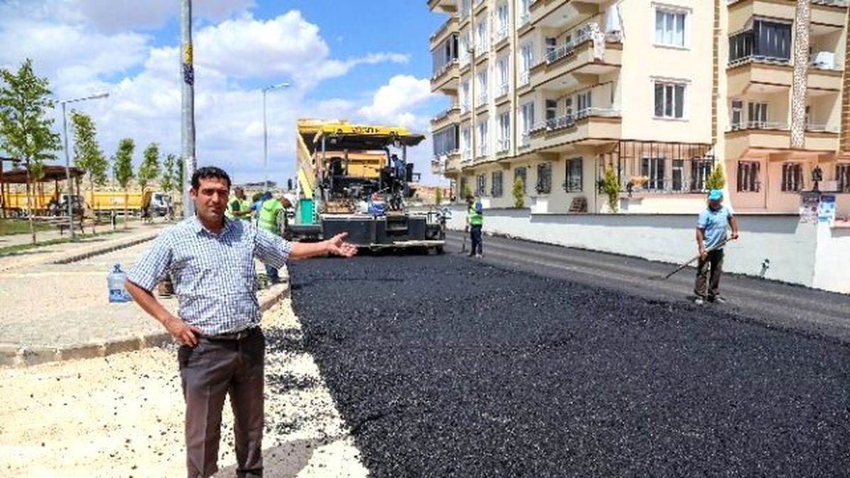 Şehitkamil\'de Açılan Yollar Asfaltlanıyor