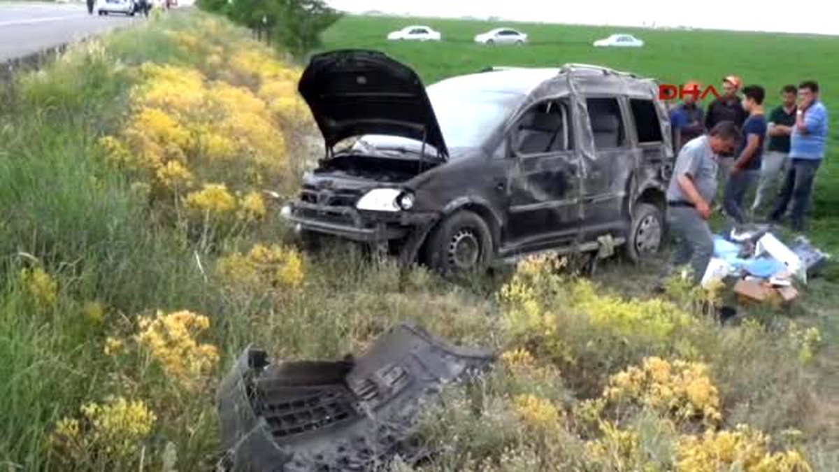 Aksaray 12 Gün Önce Kaza Yapan Dede ve Torun Hastaneden Taburcu Olup Yine Kaza Yaptı