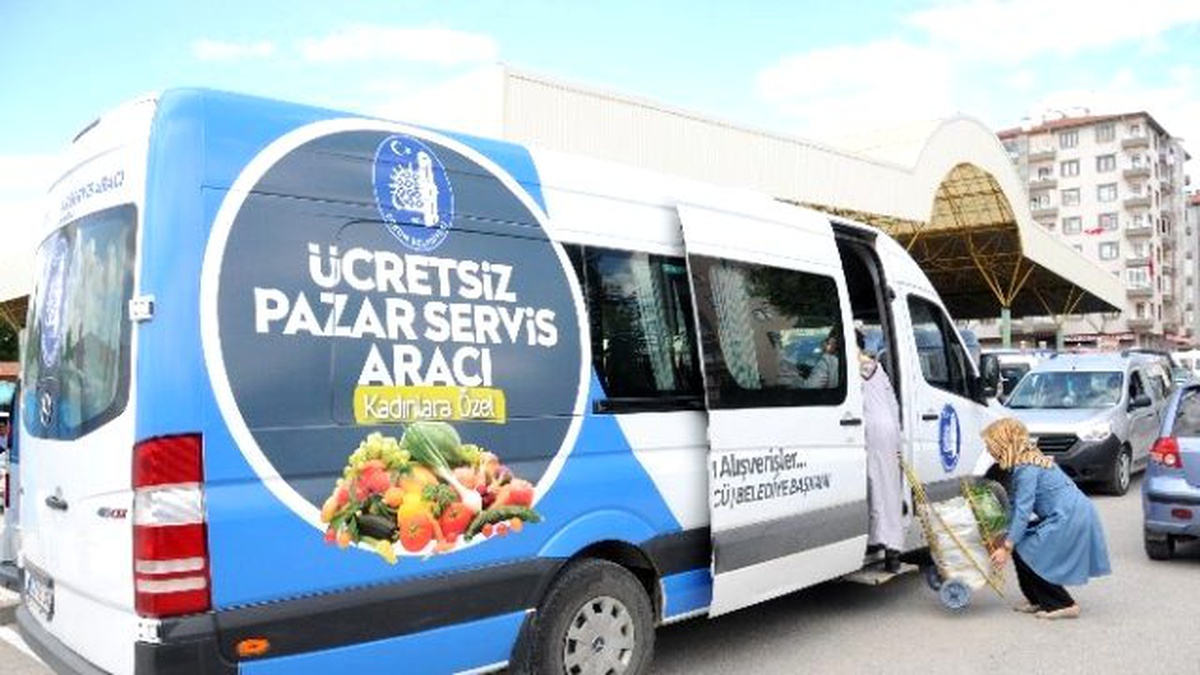 Çorumlular, "Ücretsiz Pazar Servisi" Uygulamasından Memnun