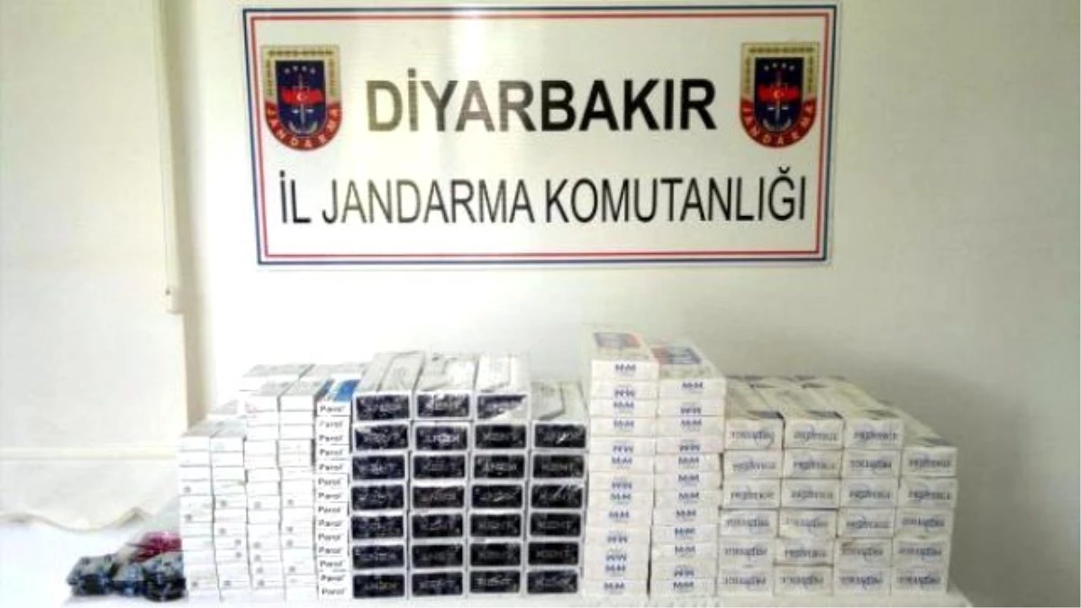 Diyarbakır\'da 20 Bin Paket Kaçak Sigara Ele Geçirildi