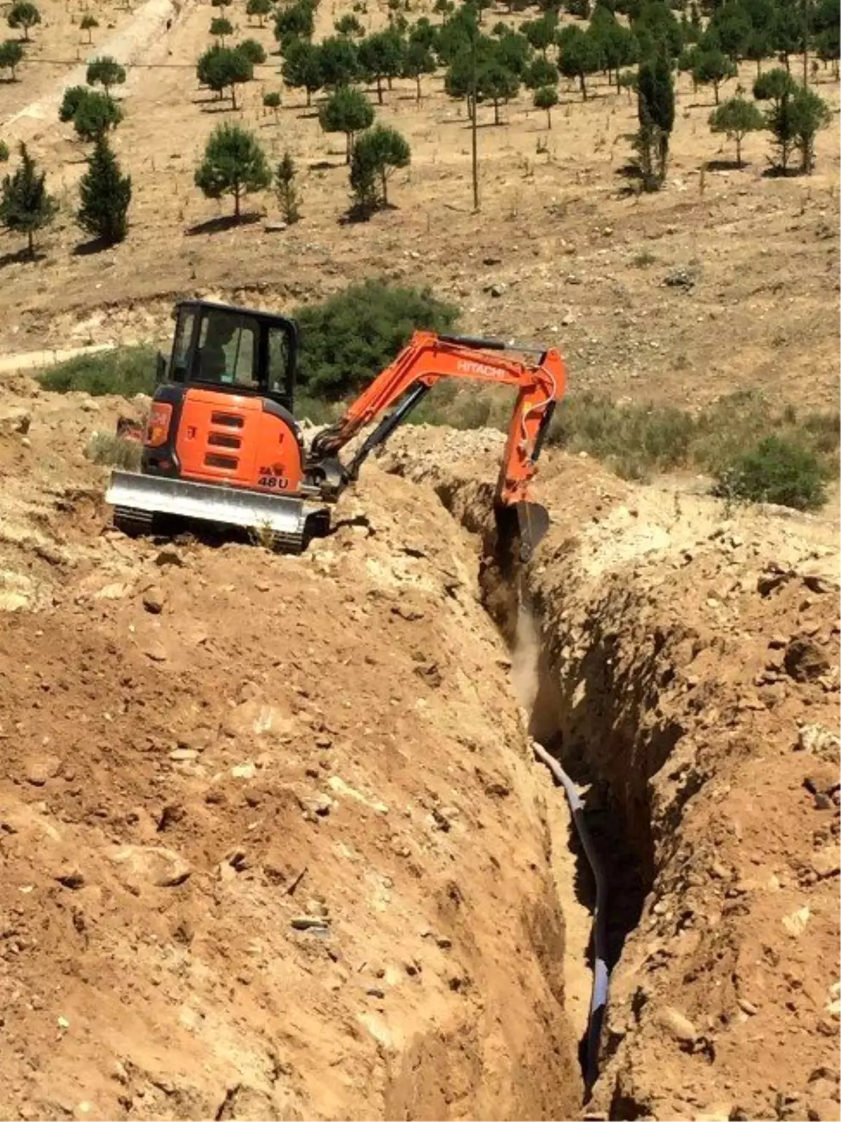 Kırsal Mahallelerin İçme Suyu Hatları Birer Birer Yenileniyor