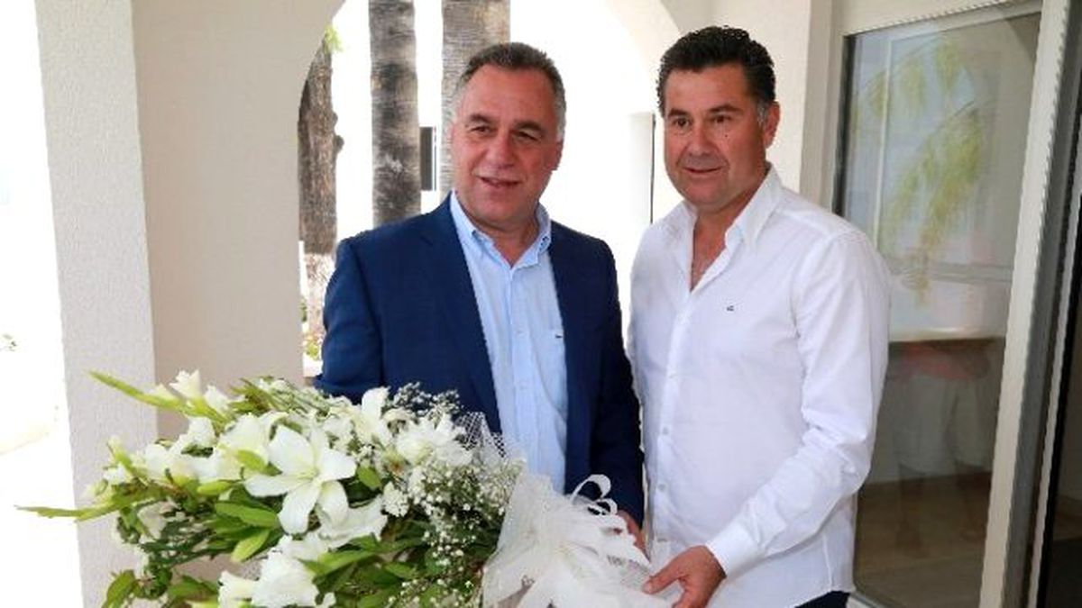 Kos Belediye Başkanı Kritsis\'ten Başkan Kocadon\'a Ziyaret