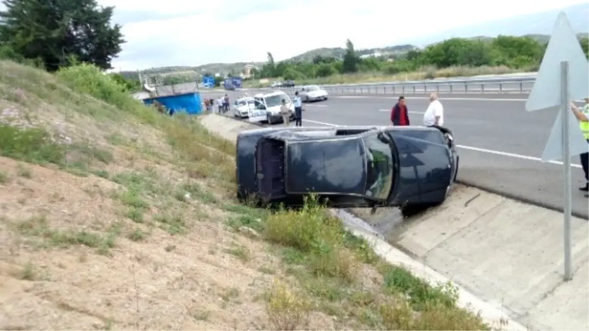 Tosya Trafik Kazası: 1 Yaralı