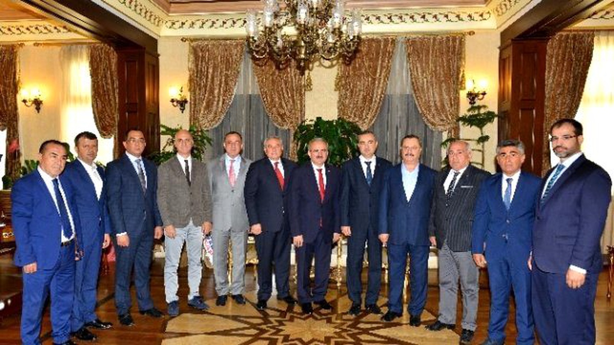 Vali Karaloğlu\'na Hoş Geldiniz Ziyaretleri