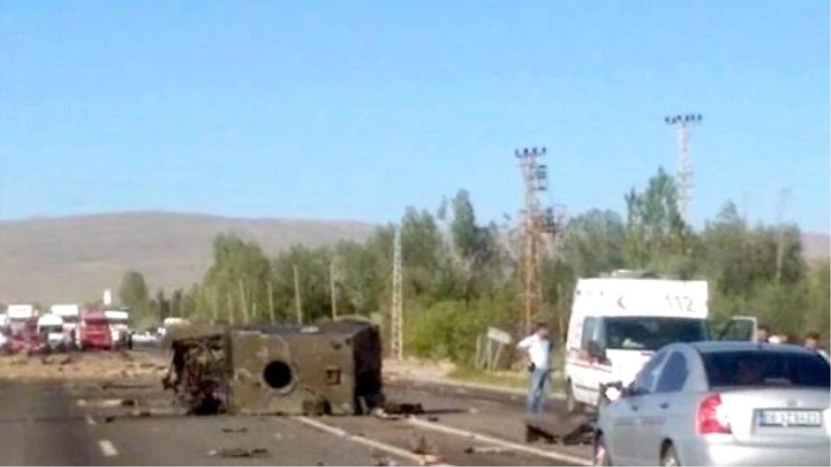 Van\'da Polis Aracına Bombalı Tuzak: 6 Yaralı