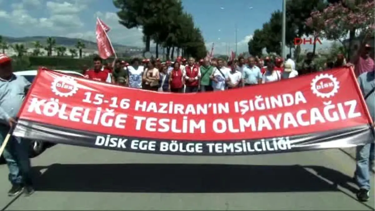 İzmir Disk Üyeleri, 15-16 Haziran\'ın Yıldönümünde Bir Araya Geldi