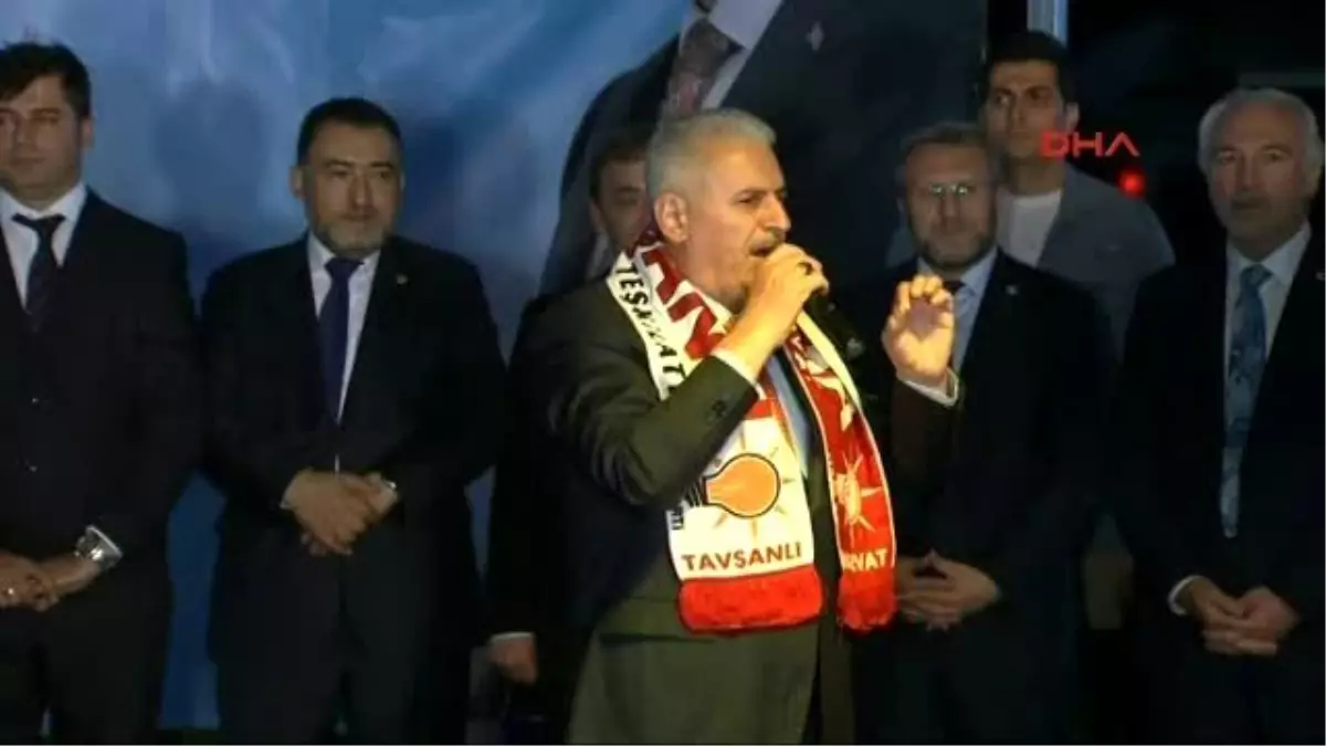 Kütahya Başbakan Yıldırım Kütahya\'da Konuştu