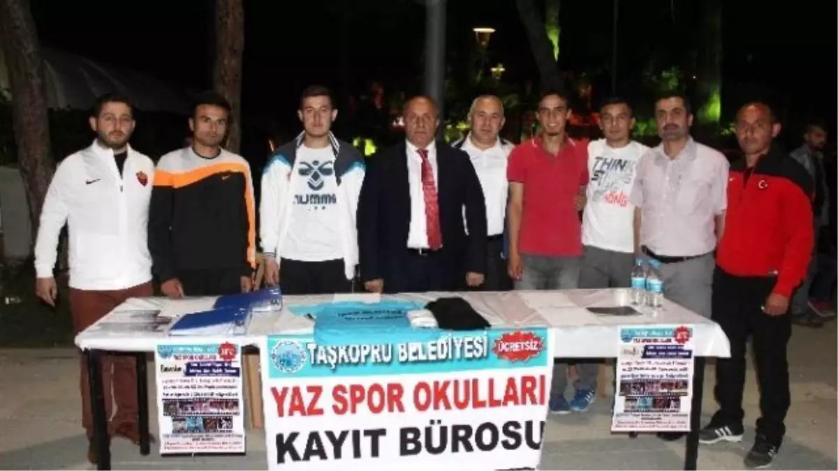 Taşköprü Belediyesi Yaz Spor Okulları Kaydı Başladı