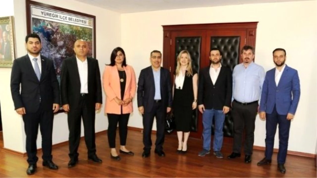 Agiad Yeni Yönetimi Başkan Çelikcan\'ı Ziyaret Etti