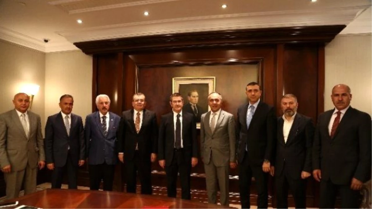 ATO\'dan Başbakan Yardımcısı Canikli\'ye Ziyaret