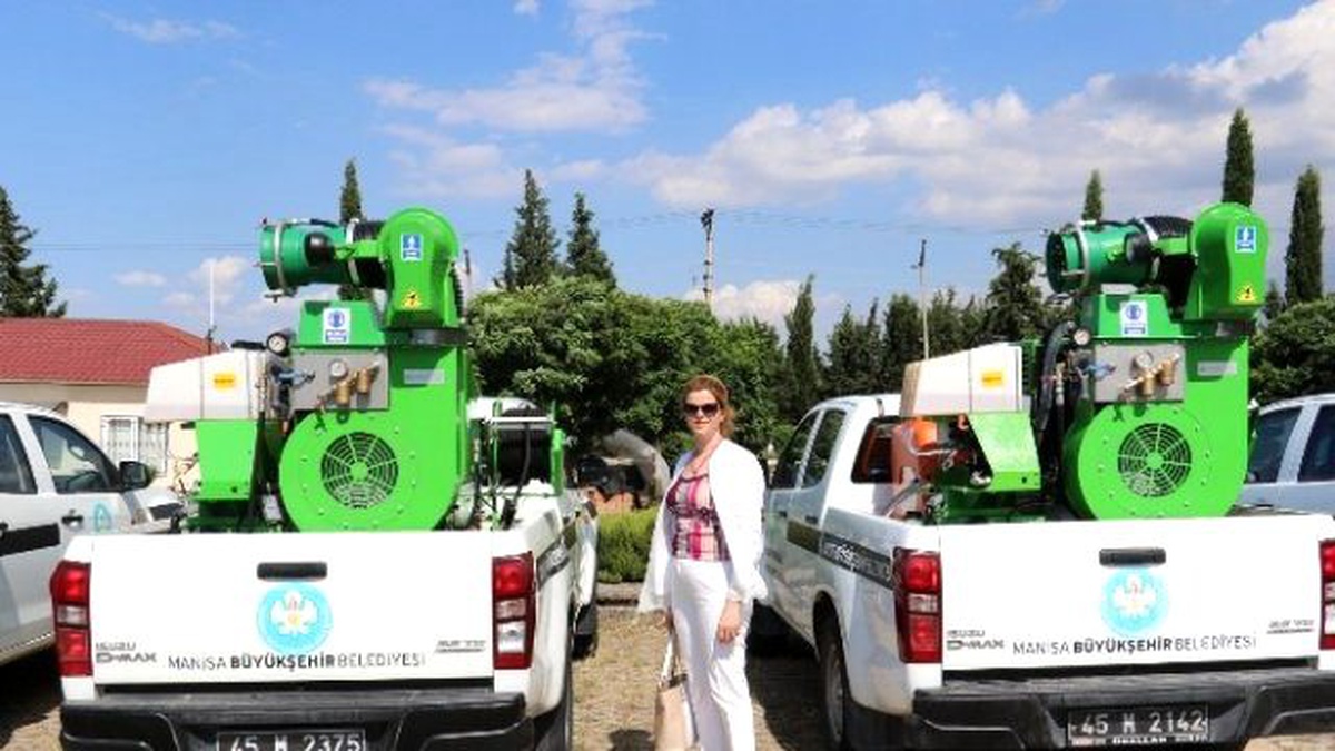 İlaçlama Çallışmalarına Son Teknoloji Cihazlar