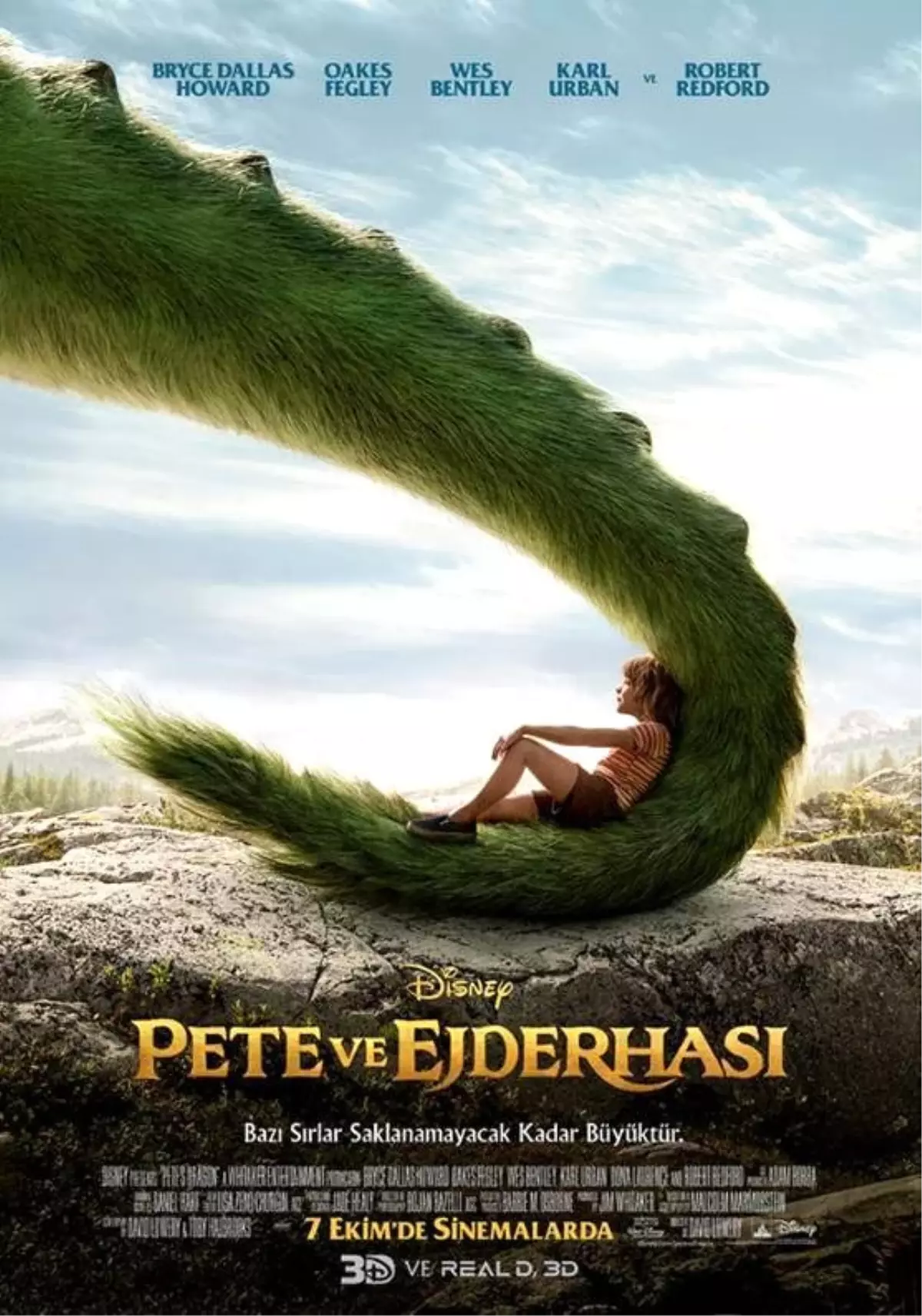 Pete ve Ejderhası Filminden İlk Afiş