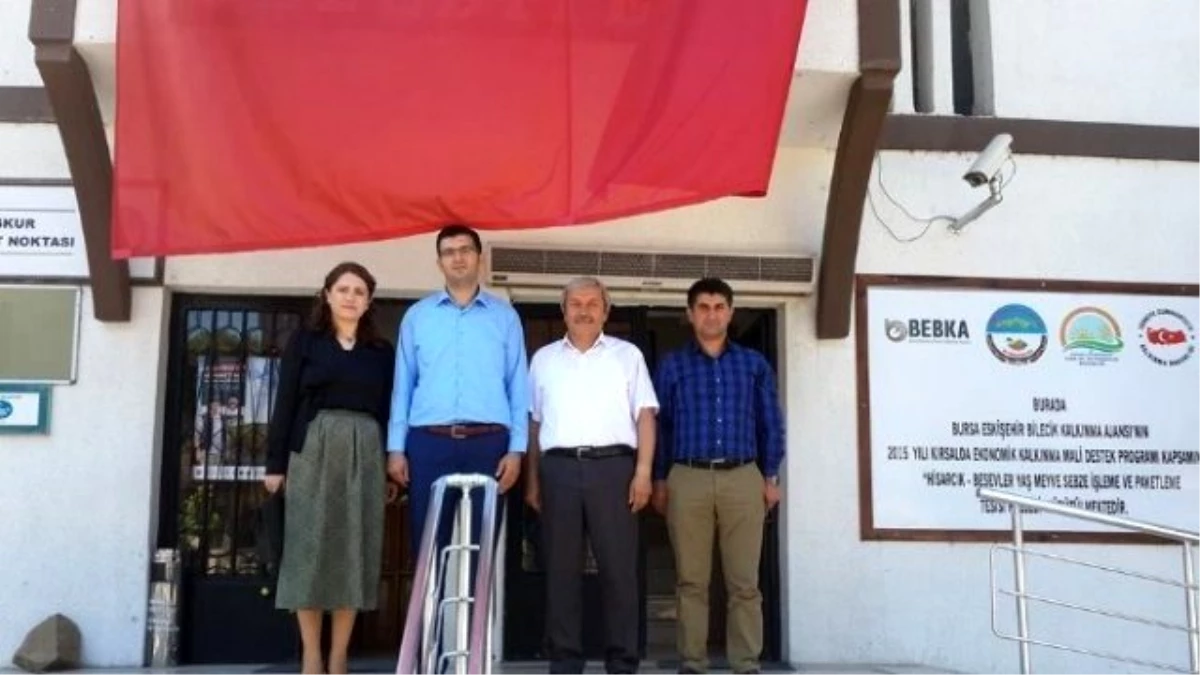 Savcı ve Hakime Hanımdan Osmaneli Belediye Başkanı Şahin\'e Veda Ziyareti