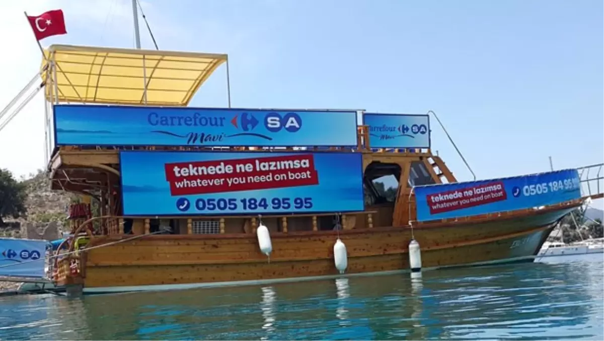 Carrefoursa, Marketi Denizin Ortasına Taşıdı