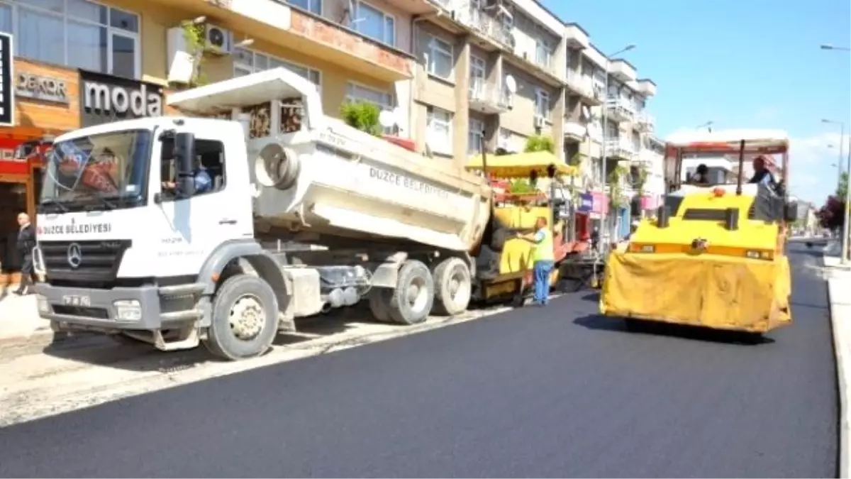 Düzcede Tüm Mahalleler Asfaltlama Programında