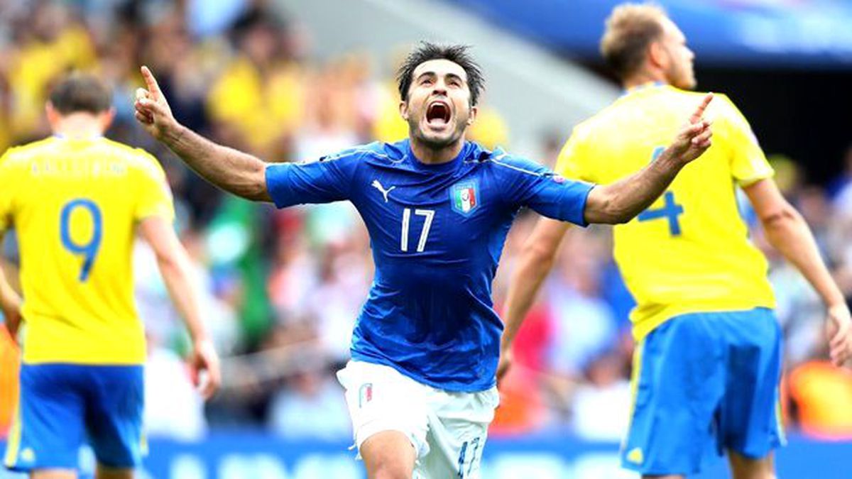 EURO 2016 Maçında İtalya, İsveç'i 1-0 Yendi