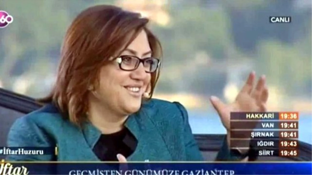 Gaziantep Büyük Şehir Belediye Başkanı Fatma Şahin Açıklaması