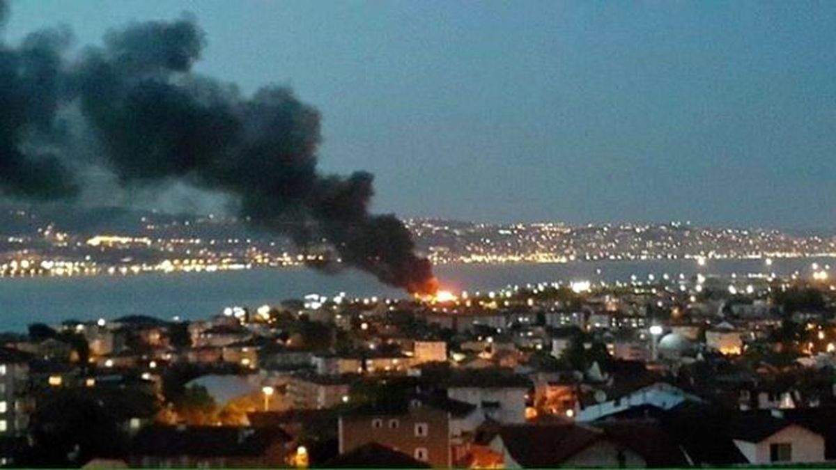 İftar Vakti Yangın Paniği