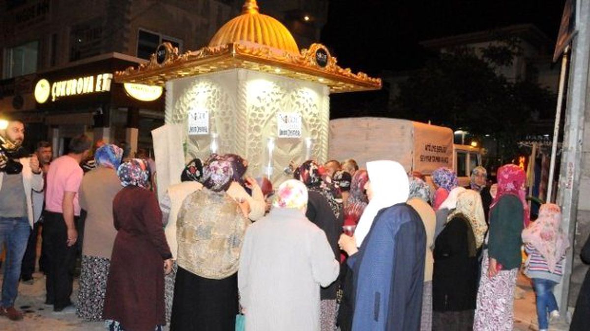 İkram Çeşmesi Vatandaşları Serinletti