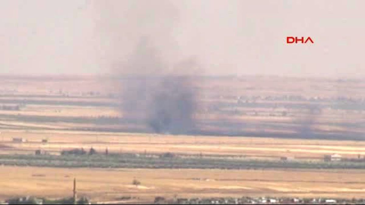 Kilis Işid Hedeflerine, Koalisyon Uçaklarından Hava Bombardımanı