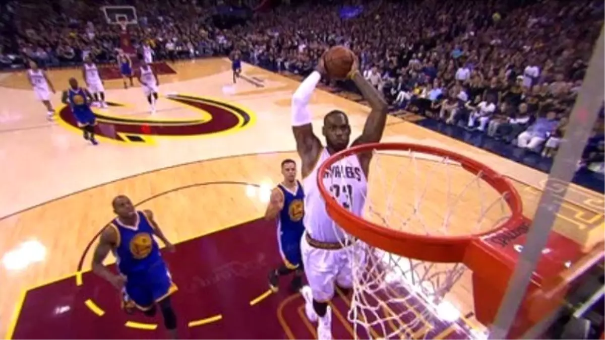 Lebron James Yeniden 41 Attı! Seri 3-3\'e Geldi!