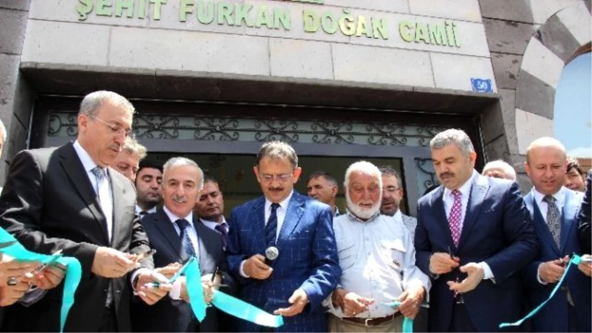 Şehit Furkan Doğan Cami İbadete Açıldı