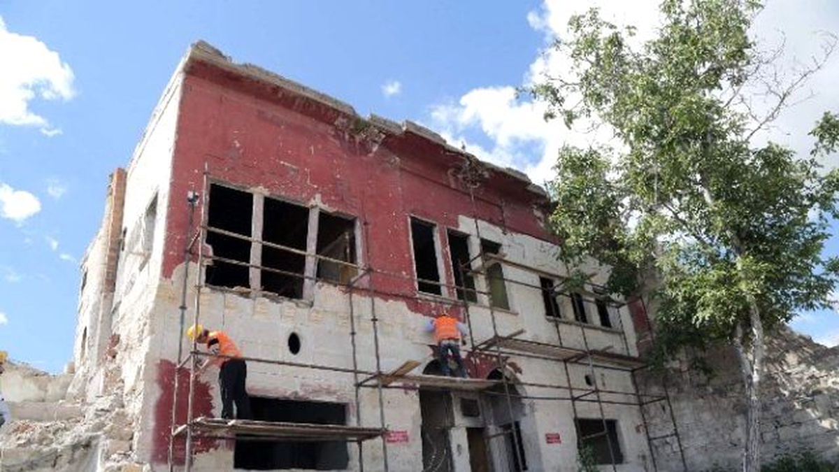 Tarihi Beyler Konağı Restore Ediliyor