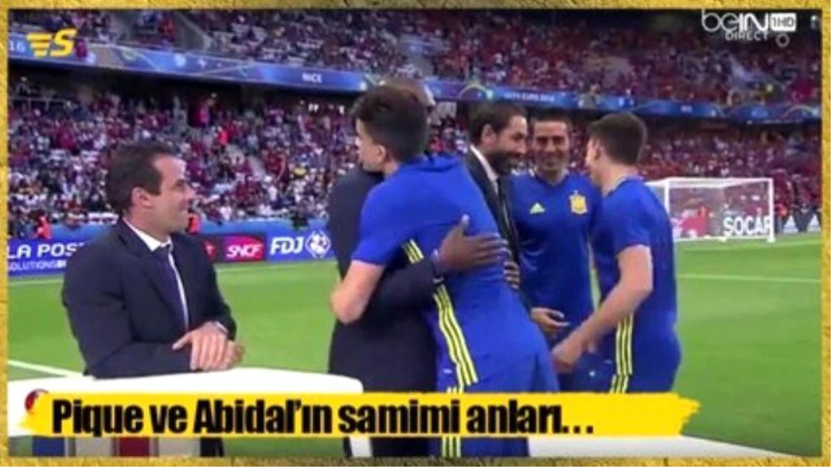 Abidal ile Pique Çok Samimi!